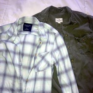 Bundle of AE Button Down Shirts